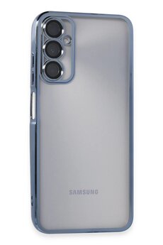 CepteToptan Samsung Galaxy A05S Kılıf Lensli Silikon - Açık Mavi - DROPX3381-8636