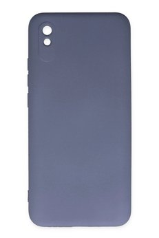 CepteToptan Xiaomi Redmi 9A Kılıf Nano içi Kadife Silikon - Gri - DROPX5231-3580