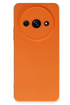 CepteToptan Xiaomi Redmi A3 4G Kılıf Nano içi Kadife Silikon - Turuncu - DROPX2195-9656