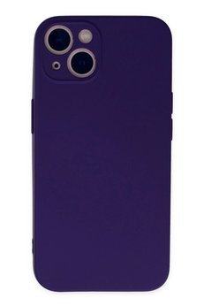 CepteToptan iPhone 13 Mini Kılıf Nano içi Kadife Silikon - Mor - DROPX4267-5054