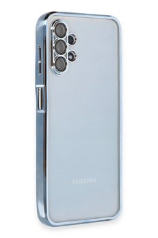 CepteToptan Samsung Galaxy A13 4G Kılıf Lensli Silikon - Açık Mavi - DROPX2503-1006