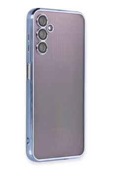 CepteToptan Samsung Galaxy A14 4G Kılıf Lensli Silikon - Açık Mavi - DROPX2461-5926