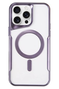CepteToptan iPhone 16 Pro Kılıf Boyi Magsafe Silikon Kapak - Derin Mor - DROPX3692-1000