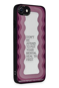 CepteToptan iPhone 7 Kılıf Mirror Desenli Kapak - Mirror - 11 - DROPX7026-6030