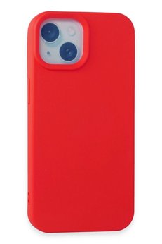 CepteToptan iPhone 15 Kılıf Nano içi Kadife Silikon - Kırmızı - DROPX3169-1736