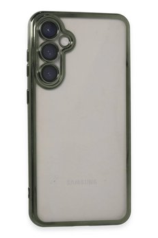 CepteToptan Samsung Galaxy S23 FE Kılıf Lensli Silikon - Yeşil - DROPX7495-8485