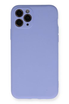 CepteToptan iPhone 11 Pro Kılıf Nano içi Kadife Silikon- Lila - DROPX5353-5672