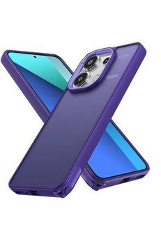 CepteToptan Xiaomi Redmi Note 13 Pro 4G Kılıf Elegant Kapak - Derin Mor - DROPX4052-9430