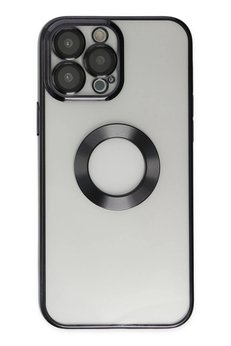 CepteToptan iPhone 14 Pro Kılıf Slot Silikon - Siyah - DROPX8552-9470