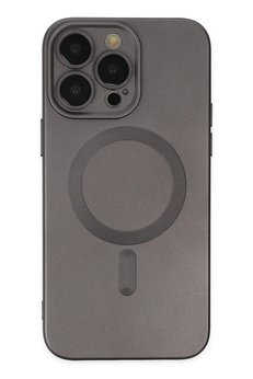 CepteToptan iPhone 13 Pro Max Kılıf Moshi Lens Magneticsafe Silikon - Füme - DROPX6090-3300
