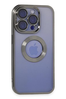 CepteToptan iPhone 15 Pro Kılıf Slot Silikon - Titan Gri - DROPX8735-6381