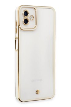 CepteToptan Samsung Galaxy A04 Kılıf Liva Lens Silikon - Beyaz - DROPX8515-9035