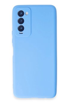 CepteToptan Tecno Camon 18 Kılıf First Silikon - Mavi - DROPX6365-2772