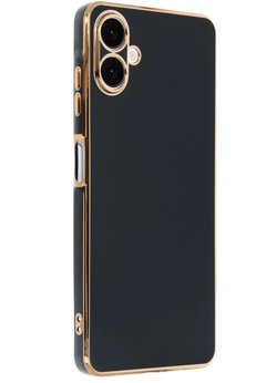 CepteToptan Samsung Galaxy A06 Kılıf Volet Silikon - Siyah - DROPX4580-8193