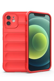 CepteToptan iPhone 12 Kılıf Optimum Silikon - Kırmızı - DROPX6302-2221
