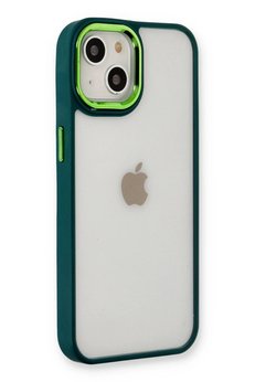 CepteToptan iPhone 14 Plus Kılıf Dora Kapak - Haki Yeşil - DROPX1432-3937