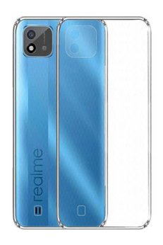 CepteToptan Realme C11 2021 Kılıf Lüx Şeffaf Silikon - DROPX9015-3988