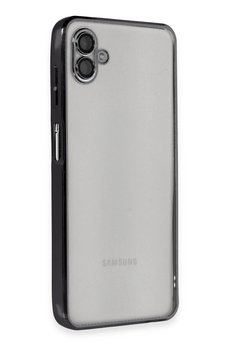 CepteToptan Samsung Galaxy A04 Kılıf Lensli Silikon - Siyah - DROPX1406-5404