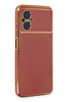 CepteToptan Xiaomi Poco M5 Kılıf Volet Silikon - Kırmızı - DROPX1846-8218