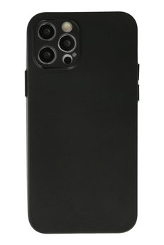 CepteToptan iPhone 12 Pro Max Kılıf Silikon - Siyah - DROPX7214-3076