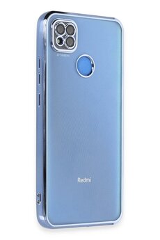 CepteToptan Xiaomi Redmi 9C Kılıf Lensli Silikon - Açık Mavi - DROPX7066-1287