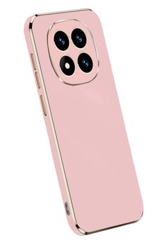 CepteToptan Xiaomi Redmi Note 14 Pro 5G Kılıf Volet Silikon - Pembe - DROPX4973-1796