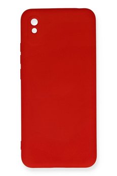 CepteToptan Xiaomi Redmi 9A Kılıf Nano içi Kadife Silikon - Kırmızı - DROPX3214-4697