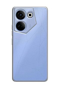 CepteToptan Tecno Camon 20 Pro 5G Kılıf Lüx Şeffaf Silikon - DROPX1572-8891