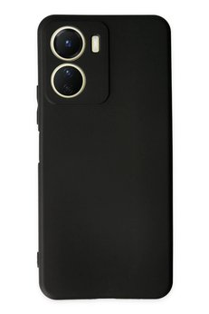 CepteToptan Vivo Y16 Kılıf First Silikon - Siyah - DROPX9457-6960
