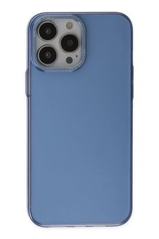 CepteToptan iPhone 13 Pro Kılıf Anka PC Sert Metal Kapak - Mavi - DROPX5160-3506