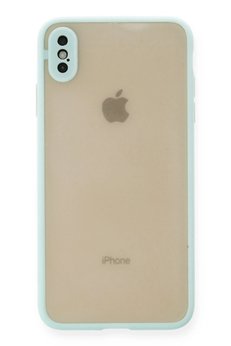 CepteToptan iPhone X Kılıf Montreal Silikon Kapak - Turkuaz - DROPX5340-4402