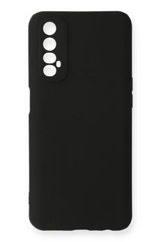 CepteToptan Realme 7 Kılıf First Silikon - Siyah - DROPX5473-4521