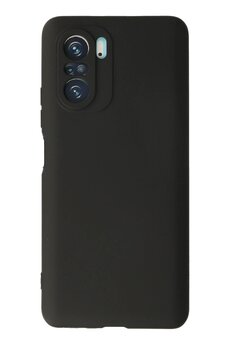 CepteToptan Xiaomi Poco F3 Kılıf First Silikon - Siyah - DROPX2635-3914