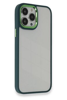 CepteToptan iPhone 14 Pro Kılıf Dora Kapak - Haki Yeşil - DROPX5275-7460