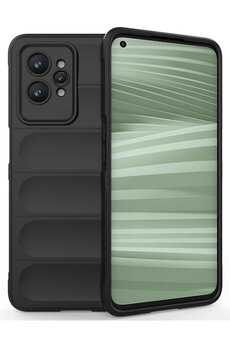 CepteToptan Realme GT2 Pro 5G Kılıf Optimum Silikon - Siyah - DROPX9221-9260