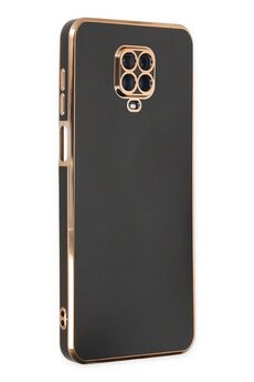 CepteToptan Xiaomi Redmi Note 9 Pro Kılıf Volet Silikon - Siyah - DROPX4660-9288