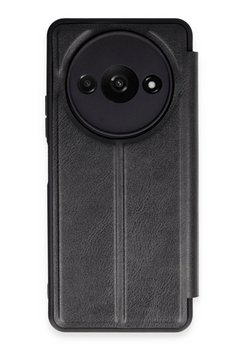 CepteToptan Xiaomi Redmi A3 4G Kılıf Flip Cover - Siyah - DROPX5147-5086
