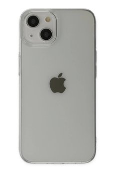 CepteToptan iPhone 14 Plus Kılıf Pc Sert Şeffaf Kapak - Şeffaf - DROPX9391-9865
