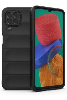 CepteToptan Samsung Galaxy M33 Kılıf Optimum Silikon - Siyah - DROPX4182-8845