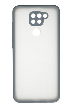 CepteToptan Xiaomi Redmi Note 9 Kılıf Montreal Silikon Kapak - Gri - DROPX3277-8879