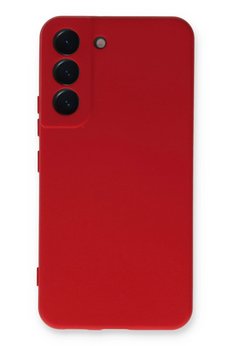 CepteToptan Samsung Galaxy S23 Kılıf Nano içi Kadife Silikon - Kırmızı - DROPX9745-7508