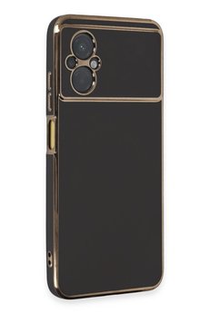 CepteToptan Xiaomi Poco M5 Kılıf Volet Silikon - Siyah - DROPX1725-1418