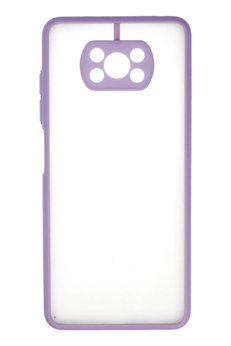 CepteToptan Xiaomi Pocophone X3 Kılıf Montreal Silikon Kapak - Mor - DROPX4833-4683