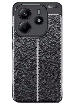 CepteToptan Xiaomi Redmi Note 14 4G Kılıf Auto Focus Kapak - Siyah - DROPX1512-9208