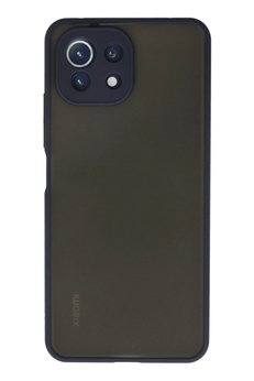 CepteToptan Xiaomi Mİ 11 Lite Kılıf Montreal Silikon Kapak - Lacivert - DROPX5741-8115