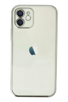CepteToptan iPhone 11 Kılıf Lensli Silikon - Gümüş - DROPX8277-4193