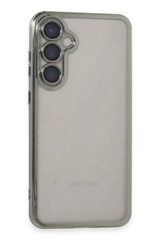 CepteToptan Samsung Galaxy S23 FE Kılıf Lensli Silikon - Gümüş - DROPX5267-5924