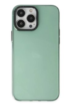 CepteToptan iPhone 13 Pro Kılıf Anka PC Sert Metal Kapak - Yeşil - DROPX5599-5497