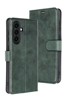 CepteToptan Samsung Galaxy A36 Kılıf Trend S Plus Kapaklı Kılıf - Yeşil - DROPX4539-4286