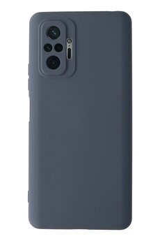 CepteToptan Xiaomi Redmi Note 10 Pro Kılıf Nano içi Kadife Silikon - Gri - DROPX5002-1907